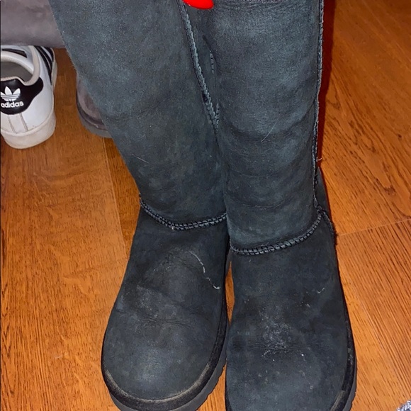 UGG Shoes - Size 7 authentic black high Ugg’s